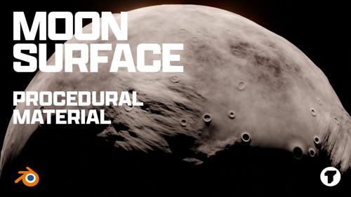 Moon Surface - Procedural Shader preview image